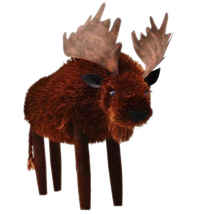 Brushart Bristle Brush Animal Moose 12